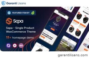 Sapa – Product Landing Page WooCommerce Theme