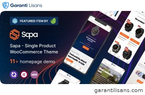 Sapa – Product Landing Page WooCommerce Theme