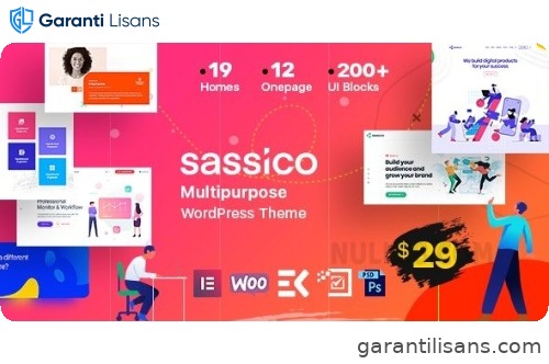 Sassico – Saas Startup Multipurpose WordPress Theme