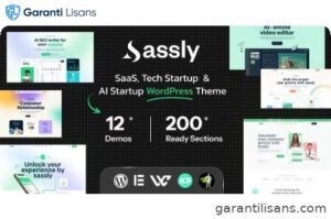 Sassly | SaaS, AI & Tech Startup Theme