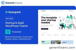 Sasspark – Startup WordPress Theme