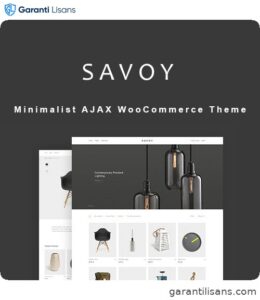 Savoy – Minimalist AJAX WooCommerce Theme