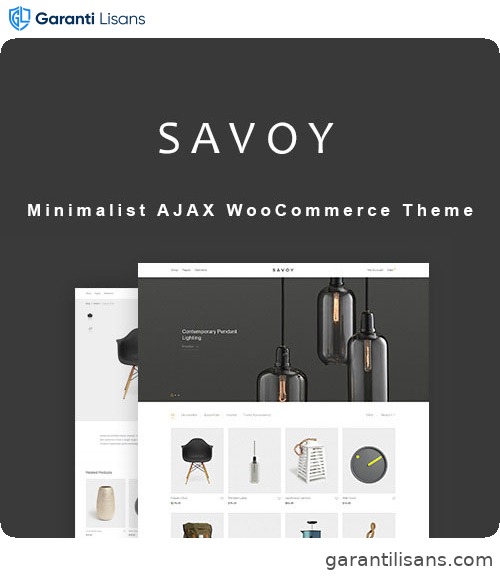 Savoy – Minimalist AJAX WooCommerce Theme