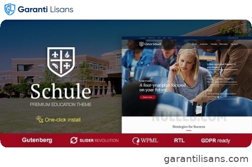 Schule – School & Education WordPress Theme with LMS