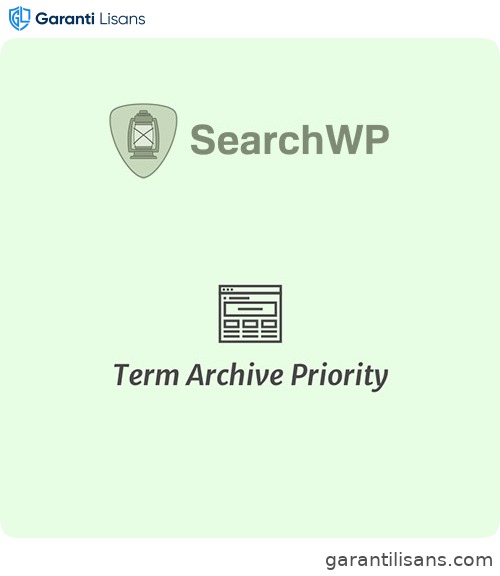 SearchWP Term Archive Priority