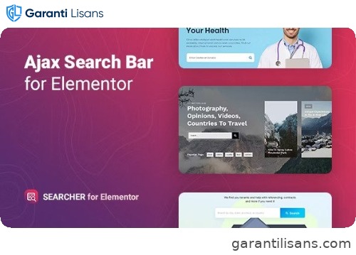 Searcher – Ajax Search for Elementor