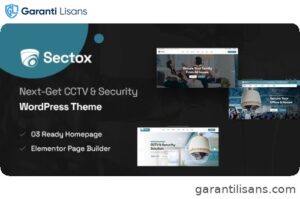 Sectox – CCTV & Security WordPress Theme