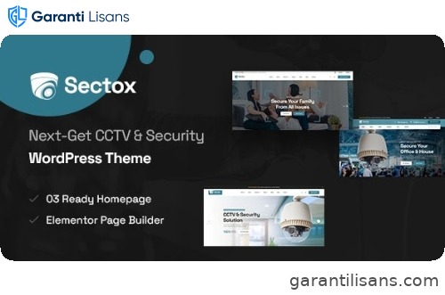 Sectox – CCTV & Security WordPress Theme