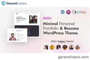 Selfer – Minimal Personal Portfolio WordPress Theme