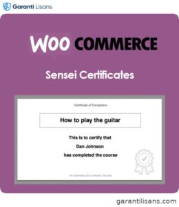 Sensei Certificates