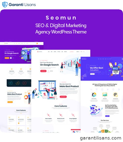 Seomun – Digital Marketing Agency WordPress Theme