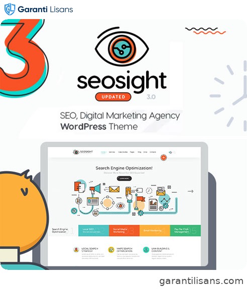 Seosight – SEO, Digital Marketing Agency WP Theme with Shop