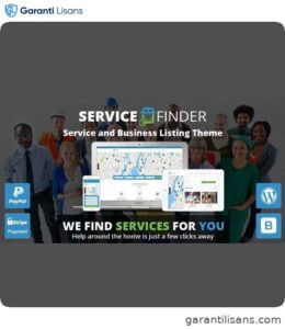 Service Finder – Provider and Business Listing WordPress Theme