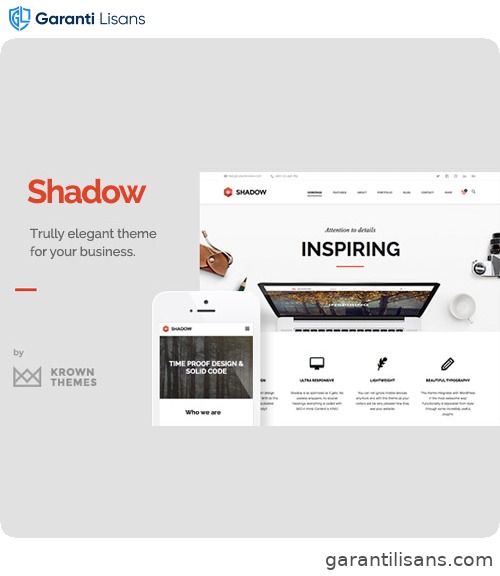 Shadow – Responsive & Retina Multi-Purpose Theme