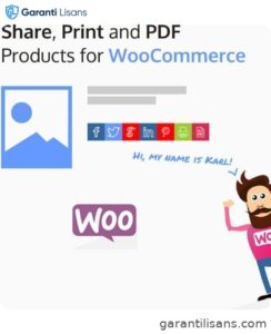 Share, Print and PDF Products for WooCommerce