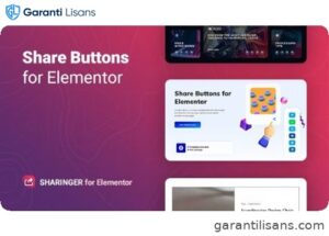 Sharinger – Share Buttons for Elementor