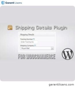 Shipping Details Plugin for WooCommerce