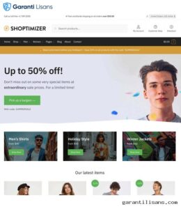 Shoptimizer – Fastest WooCommerce WordPress Themes