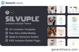 Silvuple – Online Invitation Maker Theme