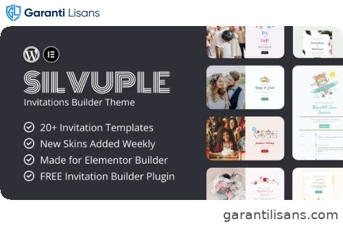Silvuple – Online Invitation Maker Theme