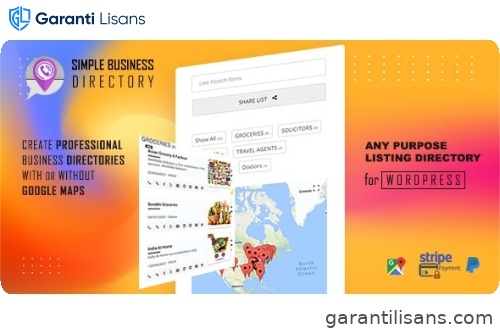 Simple Business Directory with Maps, Store Locator, Distance Search
