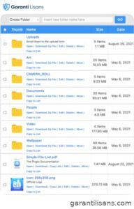 Simple File List Pro