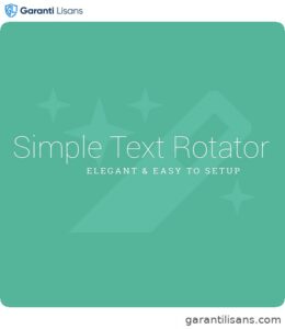 Simple Text Rotator WordPress Plugin