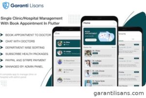 Single Clinic/Hospital Management With Book Appointment In Flutter