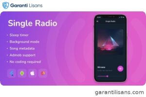 Single Radio – Flutter Full App