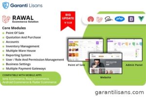 Rawal – Android & Laravel Ecommerce Solution with POS for Single & Multiple Location Business Brand