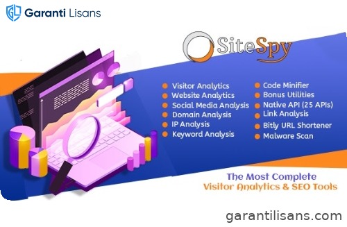 SiteSpy – The Most Complete Visitor Analytics & SEO Tools