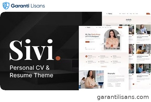 Sivi – Personal CV/Resume Theme