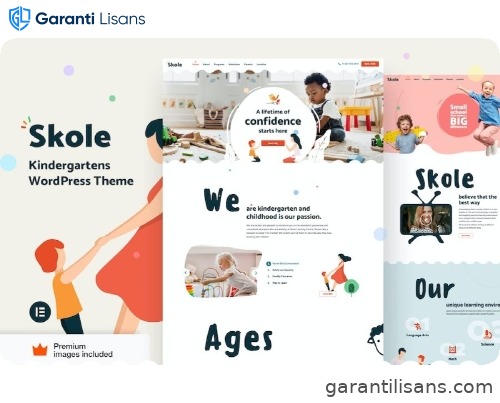 Skole – Children Kindergarten WordPress Theme