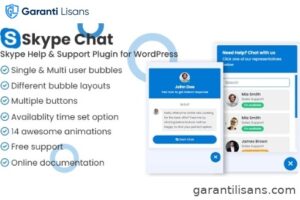 Skype Chat Support Pro WordPress Plugin