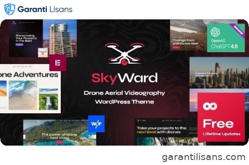 Skyward – Drone Aerial Videography WordPress Theme