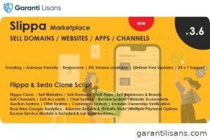 Slippa – Domains,Website ,App & Social Media Marketplace PHP Script