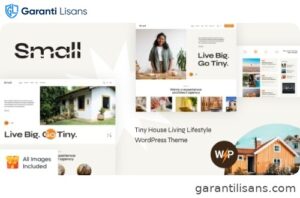 Small – Tiny House Living Lifestyle WordPress Theme