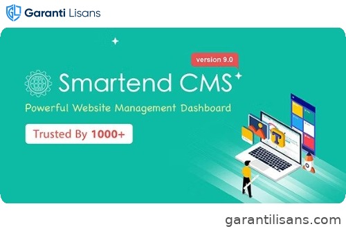 SmartEnd CMS – Laravel Admin Dashboard with Frontend and Restful API