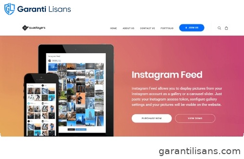 Instagram Feed by Quadlayers
