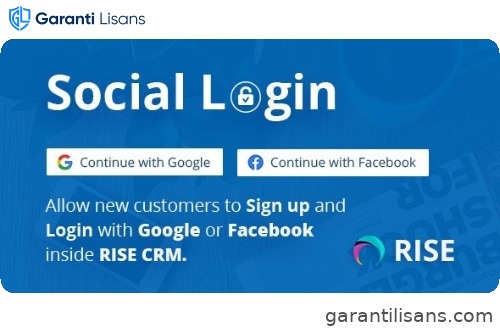 Social Login for RISE CRM