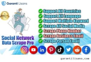 Social Network Data Bulk Scrape & Extractor Pro