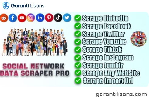 Social Network Data Scraper Pro
