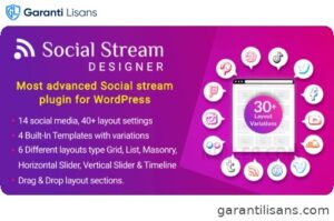 Social Stream Designer – Instagram Facebook Twitter Feed – Social media Feed Grid Gallery Plugin