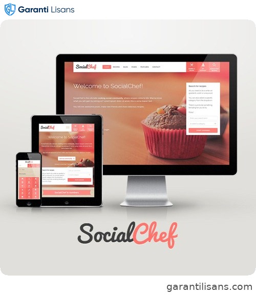 SocialChef – Social Recipe WordPress Theme