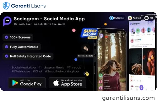 Sociogram – Social Media App | Instagram Reels | Threads | Clubhouse | Chat | Social Networking App