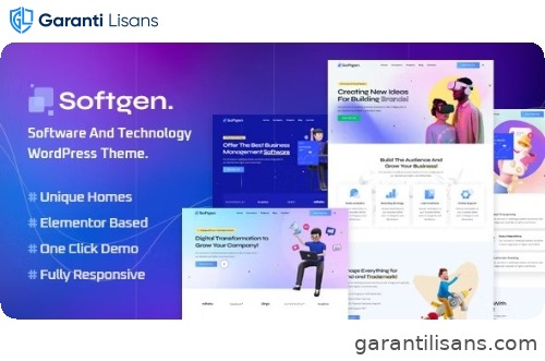 Softgen – Software & Technology WordPress Theme