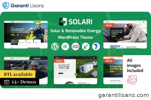 Solari – Ecology & Solar Energy WordPress Theme