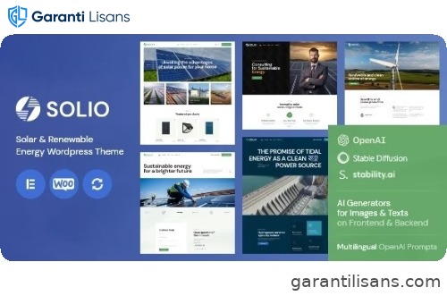 Solio – Solar & Renewable Energy WordPress Theme