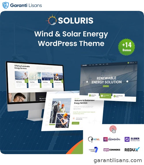 Soluris – Ecology & Solar Energy WordPress Theme