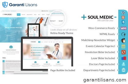 SoulMedic | Hospital & Doctor WordPress Theme